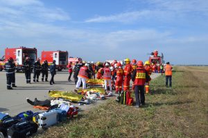 accident aviatic otopeni 2017